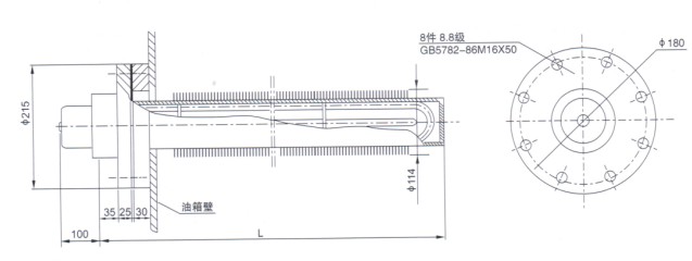 HRY8直棒式管狀電加熱器元件